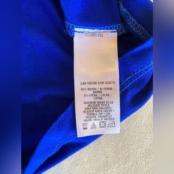 Splendid Classic Blue Oversized Tee - Picture 4 of 4